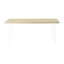 [BOS1659A-W] Bo Large Wood Dining Table - Light Stain Wudern