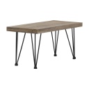 [VIN9045C-B] Vinny Wood Coffee Table - Dark Stained Wudern