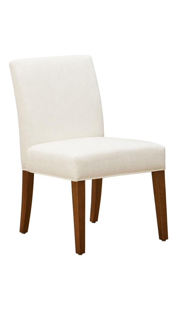 Ease Farmhouse Dining Chair - White Linen Wudern