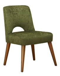 Modena Wide Dining Chair - Green Wudern