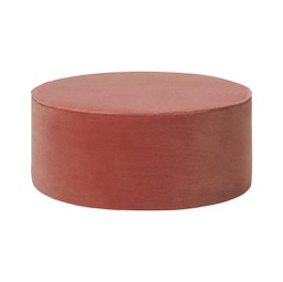 [ELI0121] Ellis Large Round Ottoman - Pink Wudern