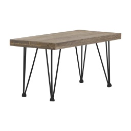 [VIN9045C-B] Vinny Wood Coffee Table - Dark Stained Wudern